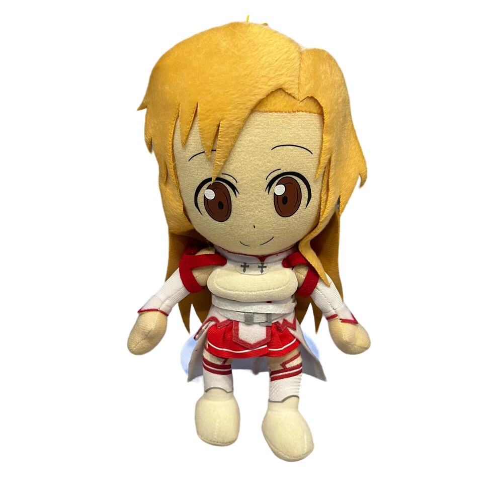 Sword Art Online Genuine Asuna Yuuki Plush Doll 9" Anime